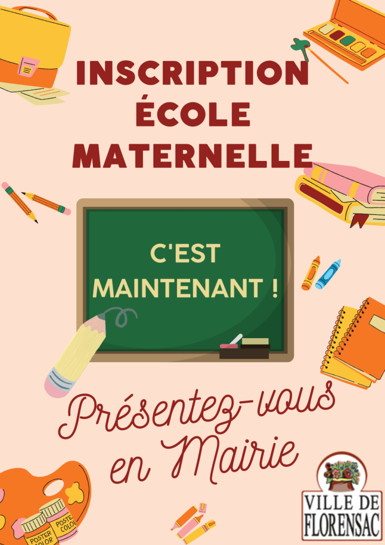 INSCRIPTION ECOLE MATERNELLE